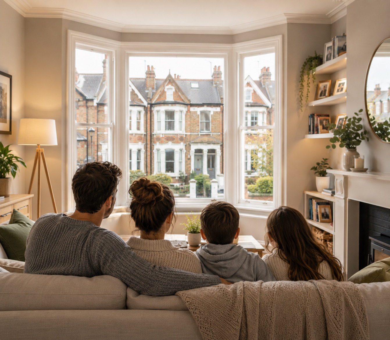 A new home settled and unpacked by Chayce Properties